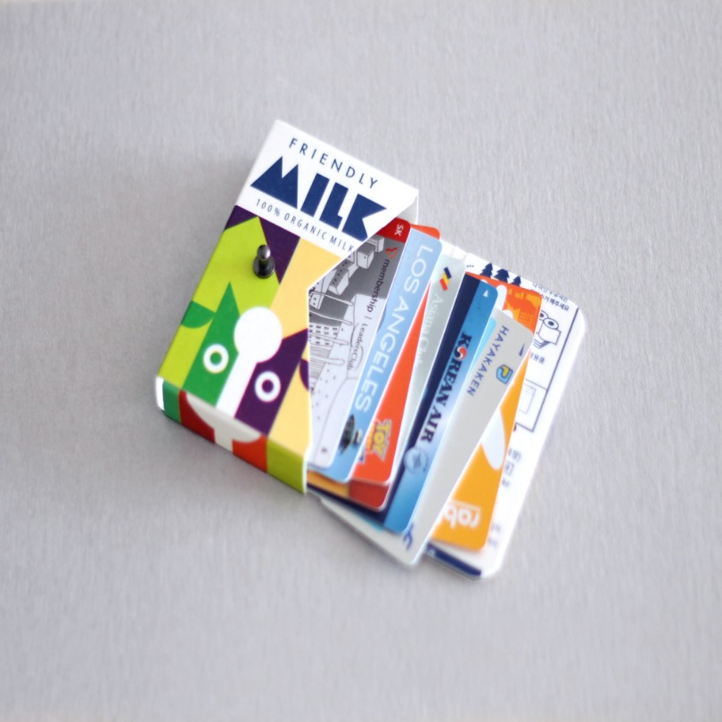 [밀키프로젝트] milky Cardzip DIY kit (밀키카드집카드월렛키트)